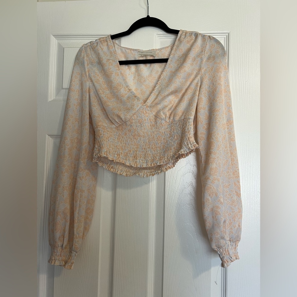 Urban Outfitters Floral Long Sleeve Top